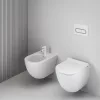 Uni Chrome bidé, fehér