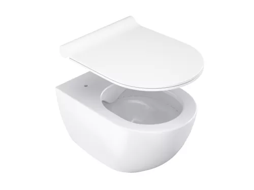 Uni Chrome WC Slim ülőke fehér