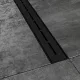 OZ Ravak Runway 75 zuhanyfolyóka fekete