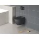 Uni Chrome WC RimOff fekete