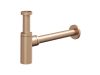 Krómozott teleszkópos mosdószifon Rose Gold Brushed