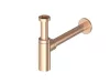 Krómozott teleszkópos mosdószifon rose gold