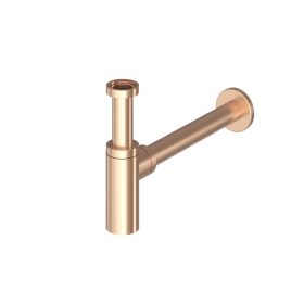 Krómozott teleszkópos mosdószifon rose gold