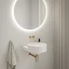 Krómozott teleszkópos mosdószifon rose gold