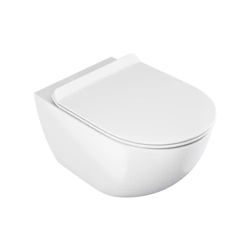 Vita WC slim ülőke, fehér
