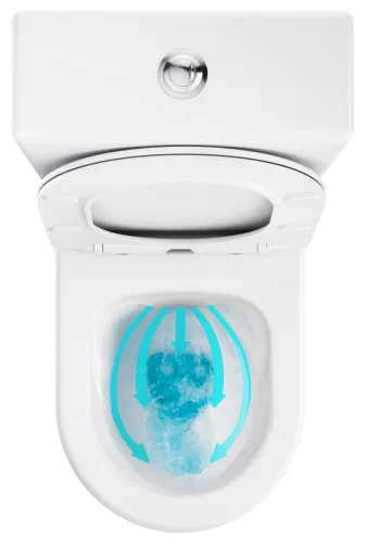 Optima RimOff monoblokkos WC fehér