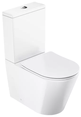 Elegant RimOff monoblokkos WC fehér