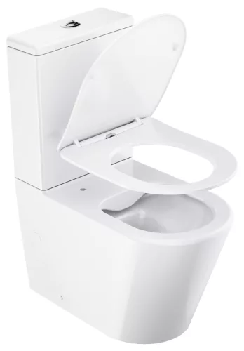 Elegant RimOff monoblokkos WC fehér