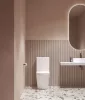 Elegant RimOff monoblokkos WC fehér