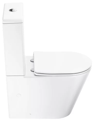Elegant RimOff monoblokkos WC fehér
