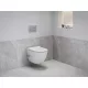WC Uni Chrome RimOff és bidé fúvókával, fehér