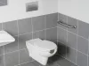 Safe Rim fali WC szett, fehér