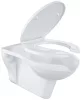 Safe Rim fali WC szett, fehér