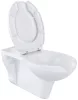 Safe Rim fali WC szett, fehér