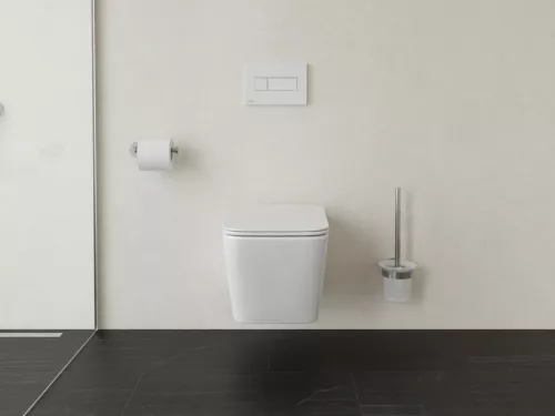 Classic II/Natural RimOff fali WC szett, fehér