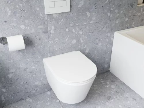 Flow RimOff fali WC szett, fehér
