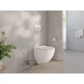 Chrome AquaSpin fali WC, ülökével, fehér
