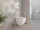 Chrome AquaSpin fali WC, ülökével, fehér