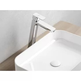   10° álló mosdócsaptelep leeresztő nélkül, 333 mm TD 015.00CR, króm