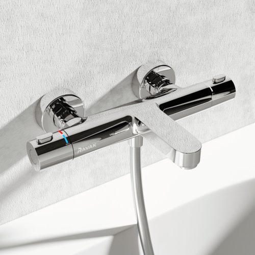 Termo 300 termosztátos fali kádcsaptelep 150 mm TE 023.00CR, króm