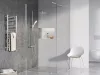 Termo 300 zuhanyoszlop termosztátos csapteleppel TE 093.00CR/WH, króm/fehér