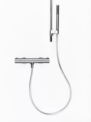 Puri termoszátos fali zuhanycsaptelep 150 mm PU 033.00CR, króm
