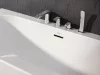 Flat kádperemr csaptelep szett FL 026.00CR, króm
