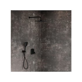   10° Free fekete falba süllyesztett csaptelep váltóval TD F 065.20BLM, matt fekete, R-boxhoz