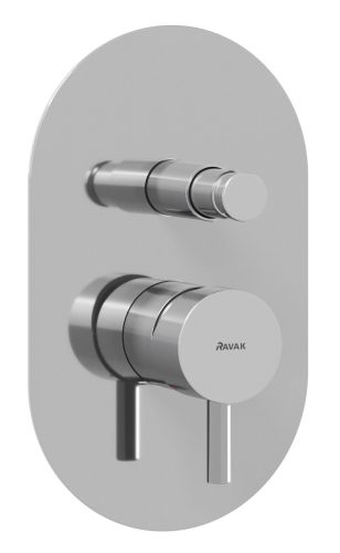 Espirit falba süllyesztet csaptelep, automatikus kétutas, belső egységgel ES 061.00CR.O2, króm