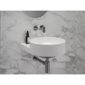   Eleganta falba süllyesztett mosdócsaptelep belső egység nélkül EL 019.00CR.O1.RB07B, Chrome
