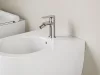 Eleganta álló bidécsaptelep 130 mm leersztő nélkül EL 056.00CR, Chrome