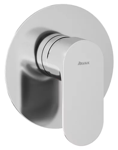 Eleganta falba szüllyesztett csaptelep, egyutas, belső egységgel EL 062.00CR.O1, Chrome