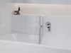 Eleganta falba süllyesztett csaptelep, kétutas, belső egység nélkül EL 065.00CR.O2.RB07E, Chrome