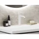 Espirit álló mosdócsaptelep 190 mm leeresztő nélkül ES 012.10WV, White Velvet