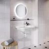 Espirit álló mosdócsaptelep 190 mm leeresztő nélkül ES 012.10WV, White Velvet