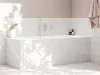 Espirit falba süllyesztet csaptelep, automatikus kétutas, belső egységgel ES 061.10WV.O2, White Velvet