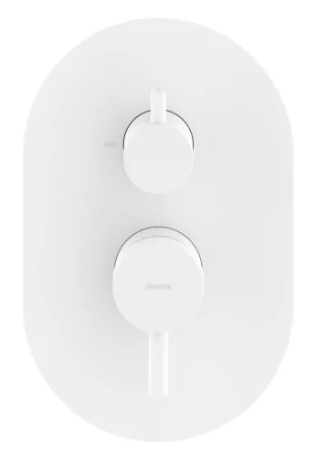Espirit falba süllyesztett csaptelep, kétutas, belső egység nélkül ES 065.10WV.O2.RB07E, White Velvet