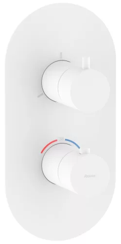 Espirit termosztátos falba süllyesztett csaptelep, háromutas, belső egység nélkül ES 067.10WV.O3.RB07C, White Velvet