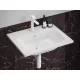 Eleganta álló mosdócsaptelep 170 mm leeresztő nélkül EL 012.10WV, White Velvet