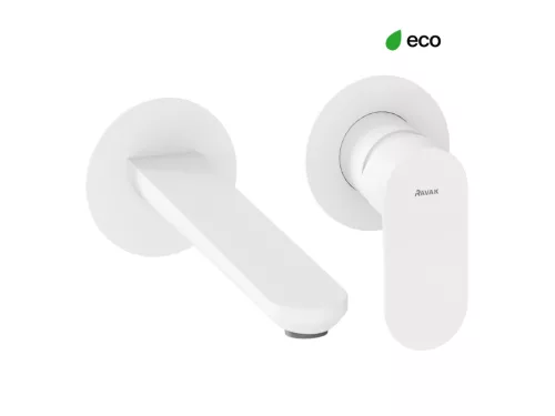 Eleganta falba süllyesztett mosdócsaptelep belső egység nélkül EL 019.10WV.O1.RB07B, White Velvet