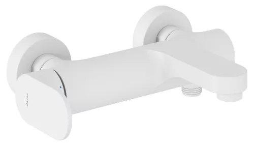 Eleganta fali kádcsaptelep zuhanyszett nélkül EL 022.10WV, White Velvet