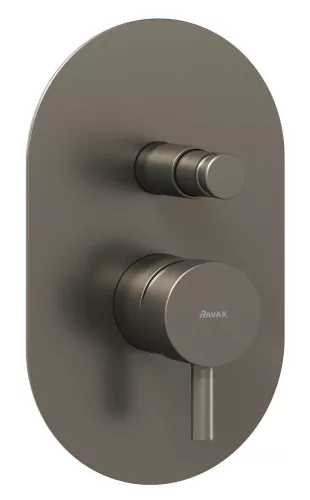 Espirit falba süllyesztet csaptelep, automatikus kétutas, belső egységgel ES 061.20GB.O2, grafit