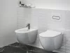 Eleganta álló bidécsaptelep 130 mm leersztő nélkül EL 056.20GB, grafit