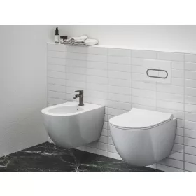   Eleganta álló bidécsaptelep 130 mm leersztő nélkül EL 056.20GB, grafit