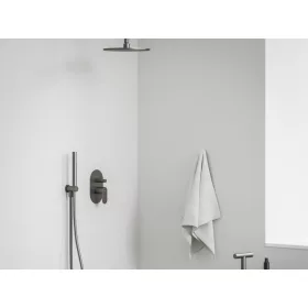   Eleganta falba süllyesztet csaptelep, automatikus, kétutas, belső egységgel EL 061.20GB.O2, grafit