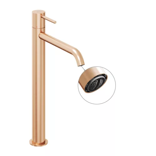 Espirit álló mosdócsaptelep 340 mm leeresztő nélkül ES 015.60RGB, rose gold
