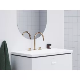   Espirit álló mosdócsaptelep, 3 furatos 270 mm leeresztő nélkül ES 018.60RGB, rose gold