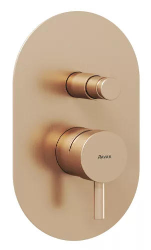 Espirit falba süllyesztet csaptelep, automatikus kétutas, belső egységgel ES 061.60RGB.O2, rose gold
