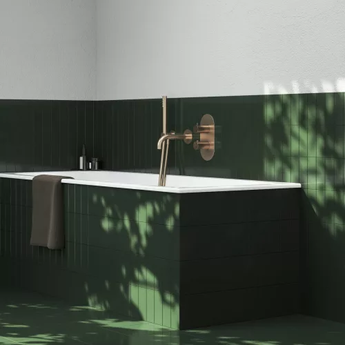 Espirit falba süllyesztett termosztátos csaptelep, kétutas, beslő egység nélkül ES 063.60RGB.O2.RB07C, rose gold