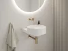 Eleganta falba süllyesztett mosdócsaptelep belső egység nélkül EL 019.60RGB.O1.RB07B, rose gold